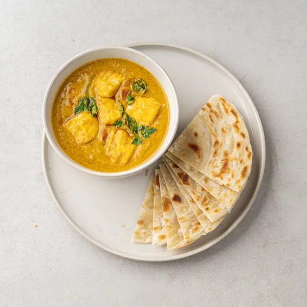 Fish Moilee With Malabar Paratha